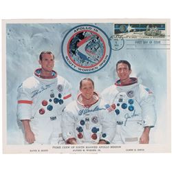 Apollo 15 Signed Photograph