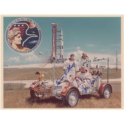 Apollo 17 Signed Photograph