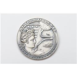 Edgar Mitchell's Apollo 17 Unflown Robbins Medal