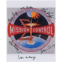 Mission Control Signed Photograph