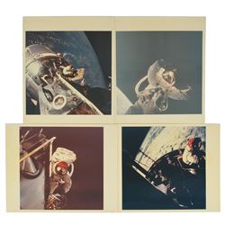 Apollo 9 Group of (4) EVA Photographs