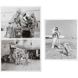 Apollo 13 Group of (3) Photographs