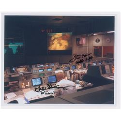 Fred Haise and Gene Kranz Signed Photograph