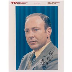 Edgar Mitchell Signed Photograph