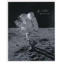 Edgar Mitchell Signed Photograph