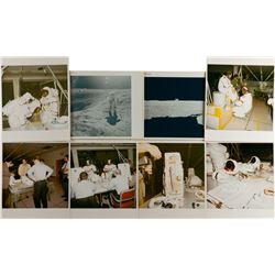 Apollo 16 Group of (8) Photographs