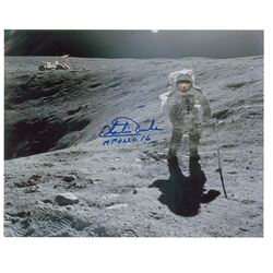 Charlie Duke Signed Photograph