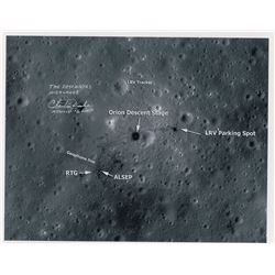 Charlie Duke Signed Photograph