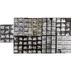 Apollo 17 Group of (9) Contact Sheets