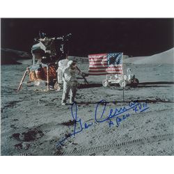 Gene Cernan Signed Photograph