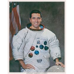 Harrison Schmitt Signed Photograph