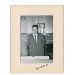 Harrison Schmitt Signed Photograph