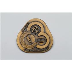 Ed Gibson's Skylab 4 Unflown Bronze Robbins Medal