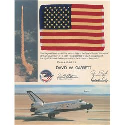 STS-2 Flown Flag