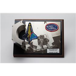 STS-107 Frangible Nut Plaque