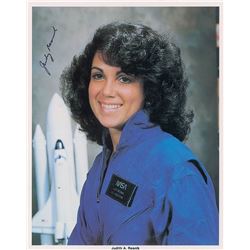 Judy Resnik Signed Photograph