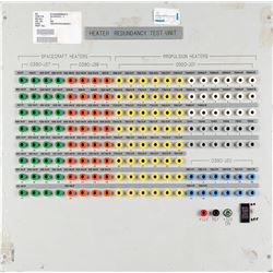 Spacecraft Heater Redundancy Test Unit Patch Panel