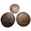 Image 3 : A Group of 6 American Coins (with Carrying Cases)