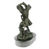 Image 2 : SAMURAI WARRIOR GENUINE HOTCAST PURE BRONZE STATUE ART