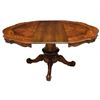 Image 3 : Italian Floral Marquetry Inlay Dining Table