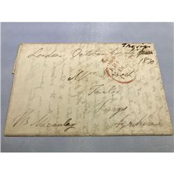 1830 Handwritten Letter From Mr. Macaulay to Mr. Darroch