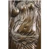 Image 3 : Classical Woman Bronze Wall Relief Plaque