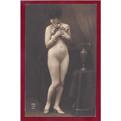 Original 1920's Art Deco Parisian Nude Gelatin Photo