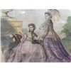 Image 5 : 1866 Hand-colored Engraving, Paris Fashions