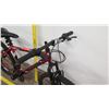 Image 8 : Huffy 26" Rival Microshift Mountain Bike, Red/Black, Shimano