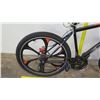 Image 2 : Mongoose 26" Mack Element Racing Shocks Mountain Bike, Black/Gray