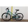 Image 14 : Schwinn  21-Speed Circuit Bike, Shimano Hybrid Women's 700 CL, Teal