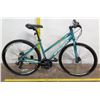 Image 1 : Schwinn  21-Speed Circuit Bike, Shimano Hybrid Women's 700 CL, Teal