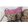 Image 2 : 2 Coach Bags, 2 Coach Wallets & Assorted Bags and Wallets (Authenticity Unknown)