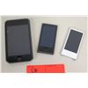 Image 1 : 3 Apple iPods (1 is 16GB Model A1213, 2 are Model A1446)