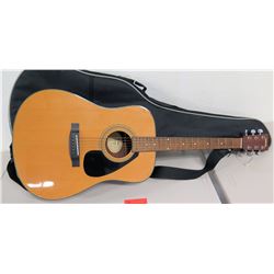 Yamaha 6-String Guitar F325D w/ Soft Gig Case & Strap