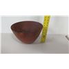 Image 10 : Wooden Calabash Bowl,  8" x 12"