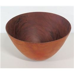 Wooden Calabash Bowl,  8" x 12"