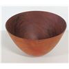Image 1 : Wooden Calabash Bowl,  8" x 12"