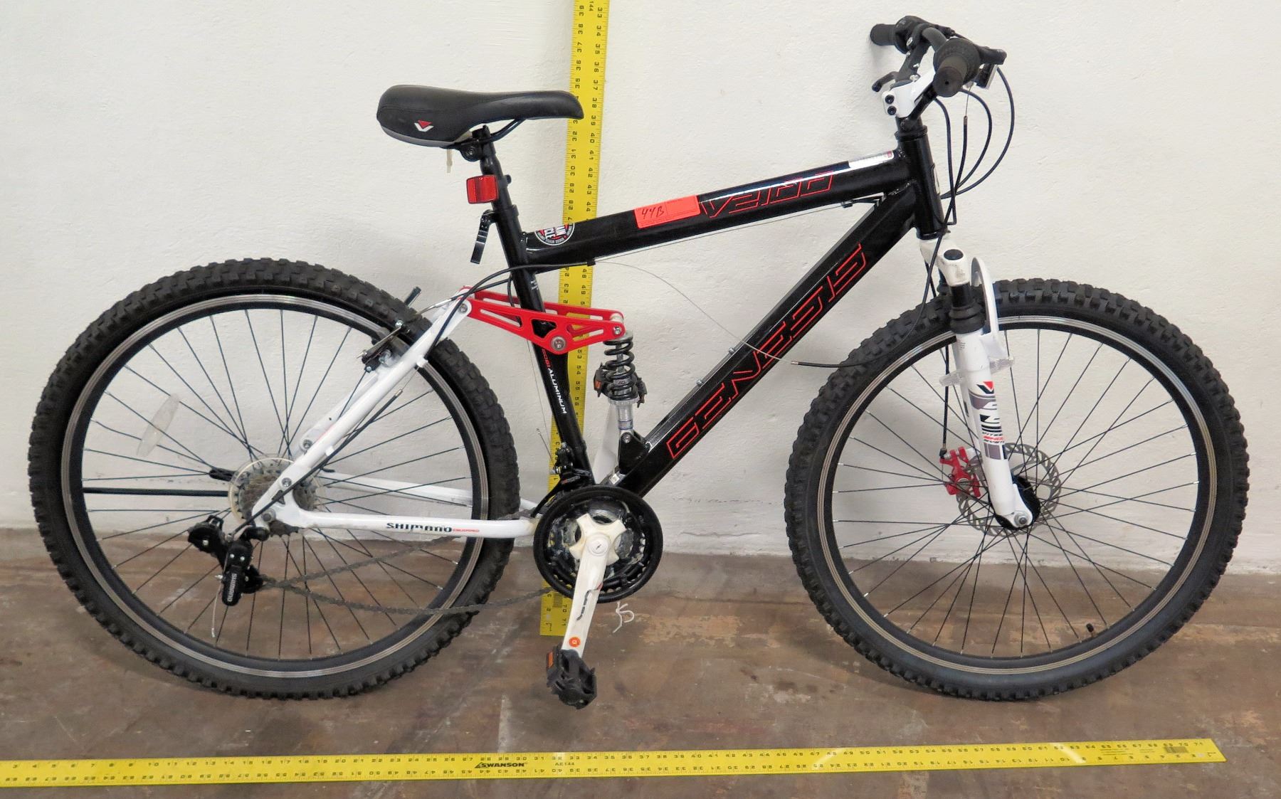 genesis full suspension mountain bike