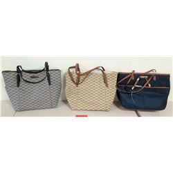 3 New Michael Kors Bags (Monogram Canvas & Nylon)