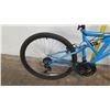 Image 2 : Pacific Shire 18-Speed Full Suspension Mountain Bike, Blue