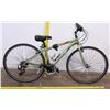 Image 1 : K2 Echo Shimano 21-Speed Hybrid Bike, Green