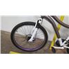 Image 15 : Genesis 26" Whirlwind 21-Speed Mountain Bike,  Gray/White