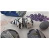 Image 12 : Large Collection of Natural Stones, Geodes, Rocks & Stone Animals (over $1K retail)