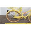 Image 2 : Huffy 26" Nel Lusso Ladies Cruiser Bike w/ Basket & Rack, Yellow, No Seat