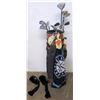 Image 1 : Golf Bag w/ Golf Clubs: Tour Tech, Northwestern, Viper, Armor Pierce, etc