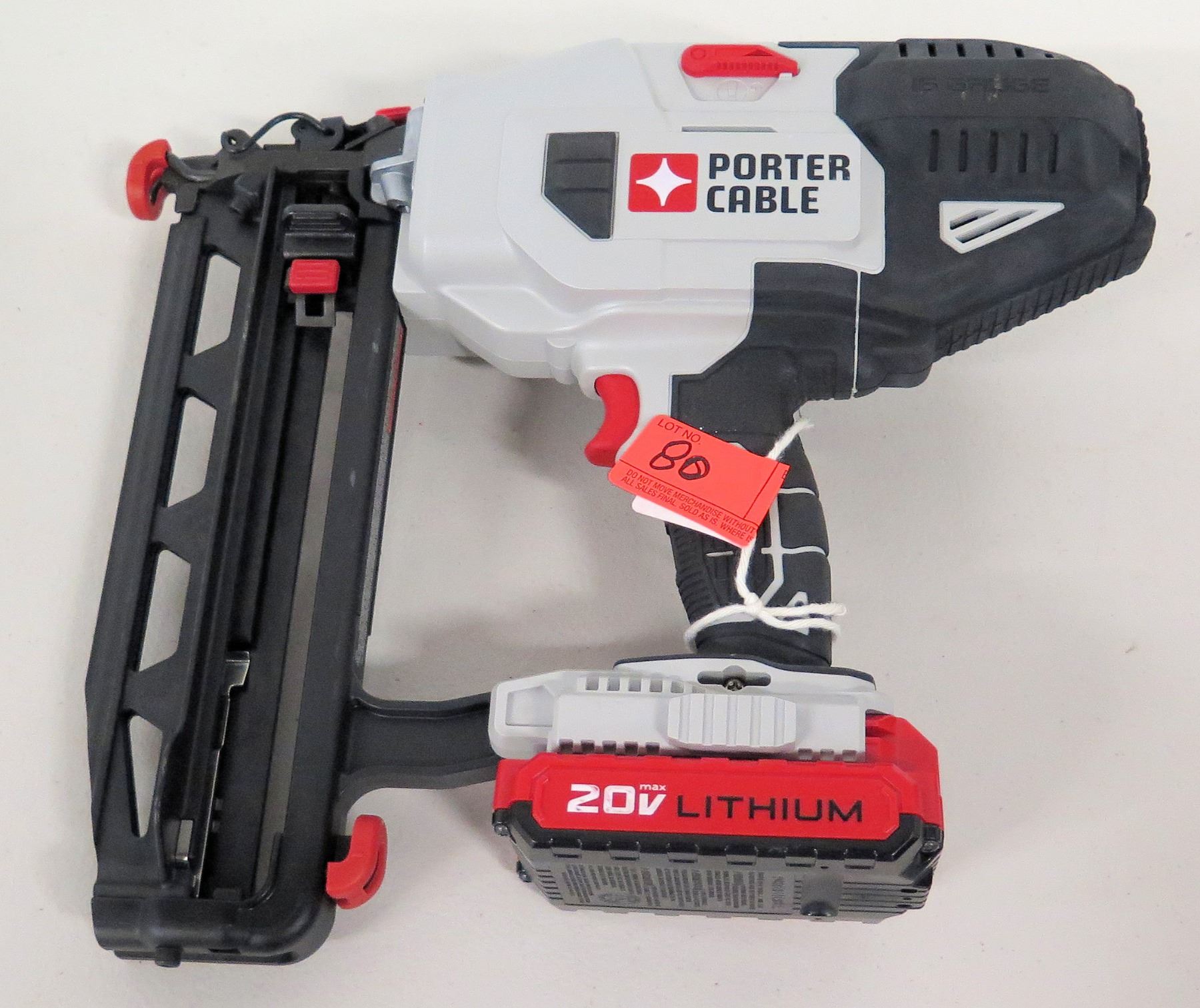 Porter Cable 2.5 Finish Nailer Nail Gun portable cable nail gun