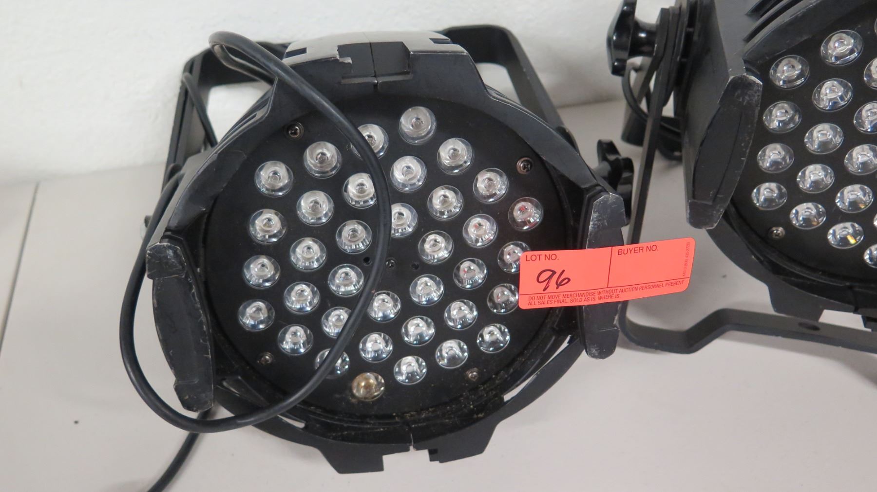Qty 2 Stage Lights - Oahu Auctions