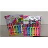 Image 2 : Qty 4 T-shirts (Blank), Iron-On Designs & Neon Fabric Paint