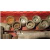 Image 3 : Red Metal Toolbox w/ Heavy Duty Socket Set, Drivers, etc.